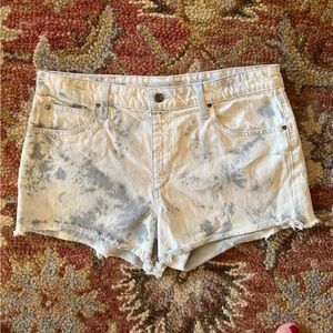 JOE’s Made in USA “Vintage Style” Acid Wash Jean Shorts